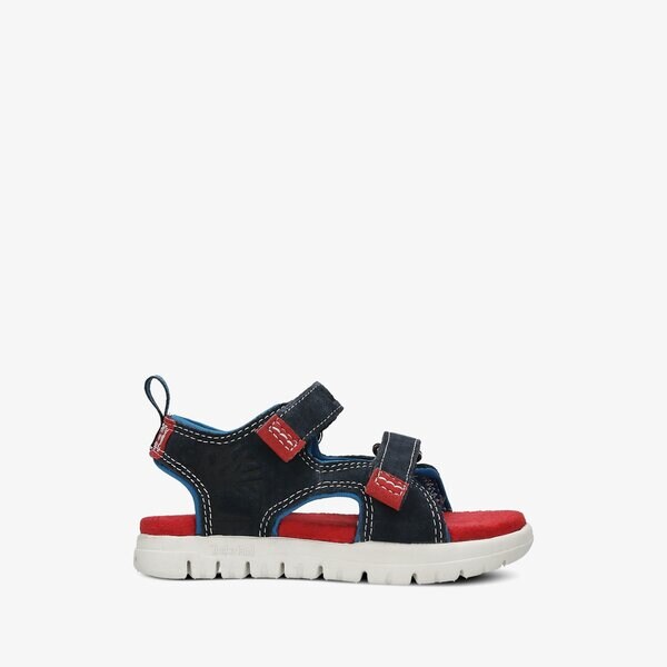 Dziecięce sandały / klapki TIMBERLAND PIERMONT H&L SANDAL a1ln6 kolor granatowy