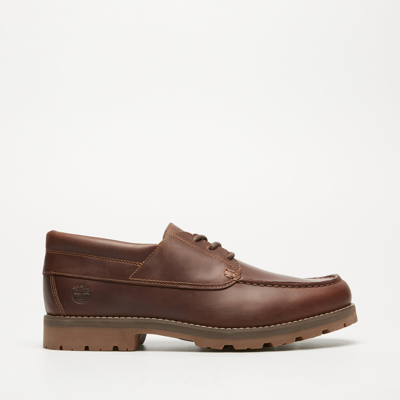 Męskie półbuty TIMBERLAND BRITTON SQUARE LACE UP SHOE tb0a6cbjem41 kolor brązowy