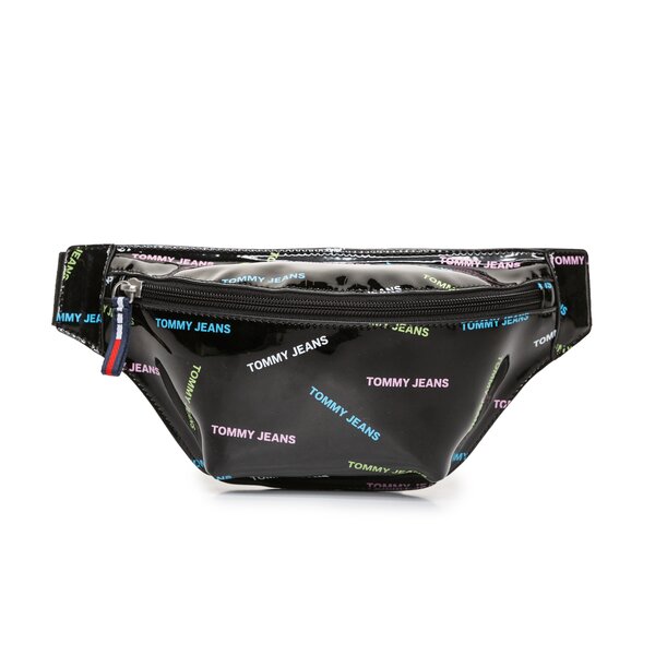 Damska nerka / saszetka TOMMY HILFIGER TOREBKA TJW CAMPUS TWIST BUMBAG VNYL aw0aw09716bds kolor multicolor