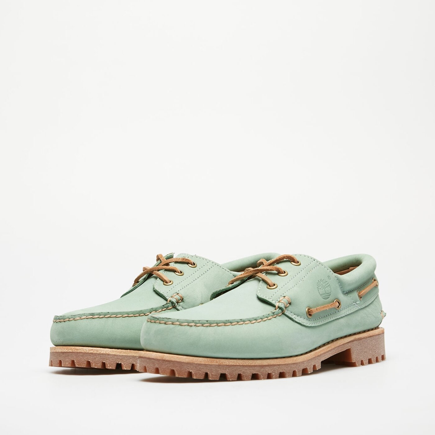 Męskie mokasyny TIMBERLAND AUTHENTIC BOAT SHOE tb0a2pdqes71 kolor zielony