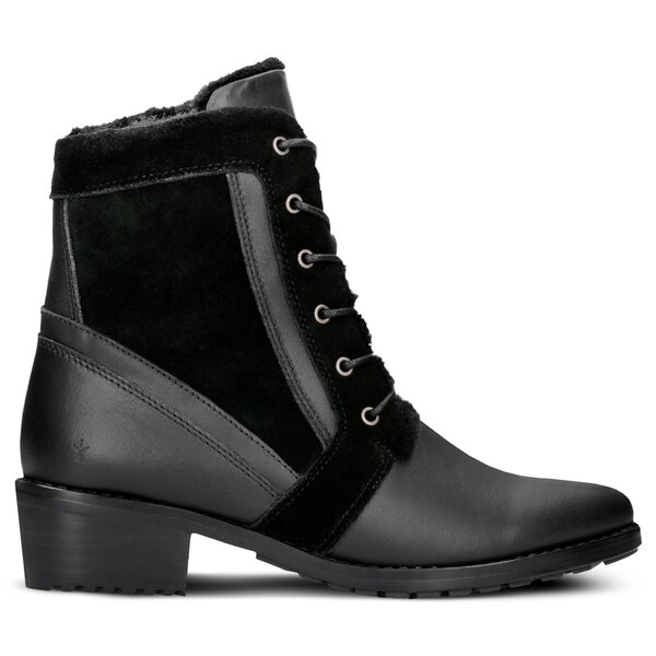 Damskie botki / sztyblety EMU LORETTA w11809black kolor czarny