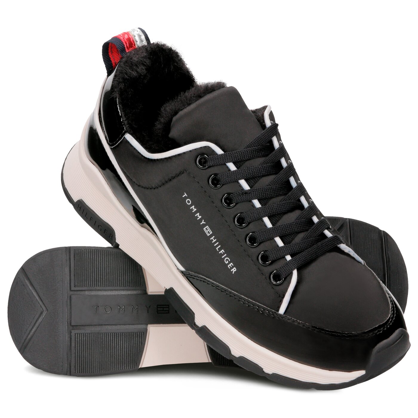 Damskie sneakersy (buty) TOMMY HILFIGER FIONA 2C2 fw0fw03970990 kolor czarny