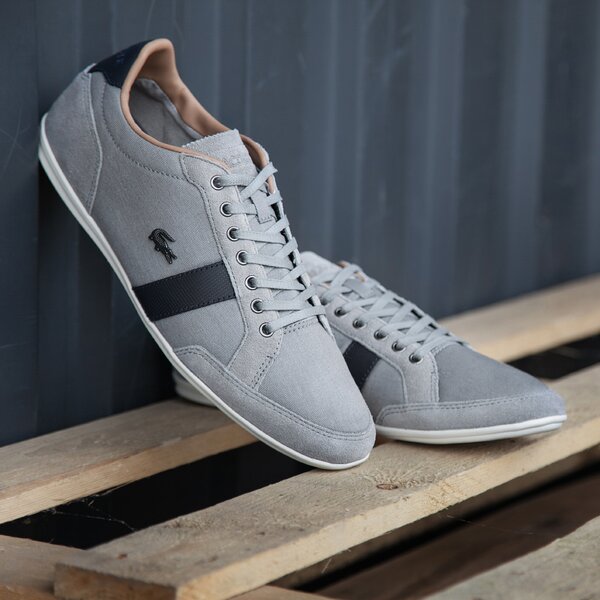 Męskie sneakersy (buty) LACOSTE ALISOS 22  729srm2413007 kolor szary