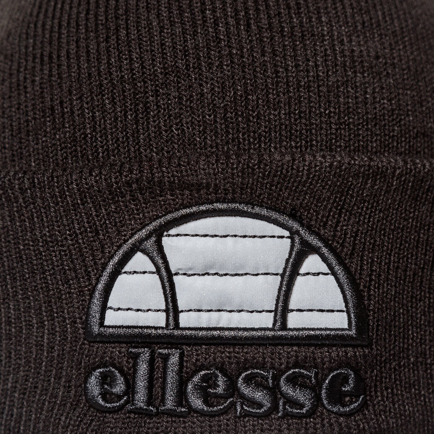 Damska czapka zimowa ELLESSE CZAPKA SANTI POM POM BEANIE BLK saka1601011 kolor czarny