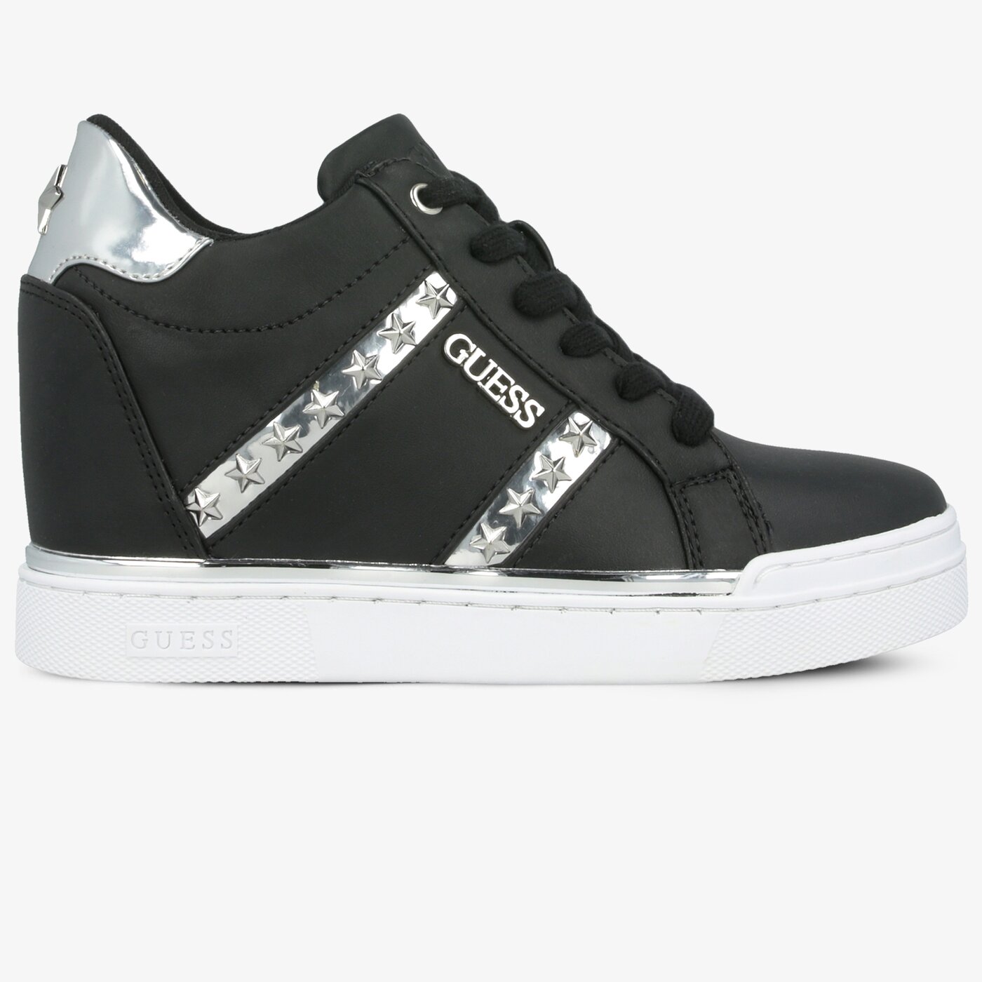 Damskie trampki GUESS FAYNE fl5fayele12blksi kolor czarny