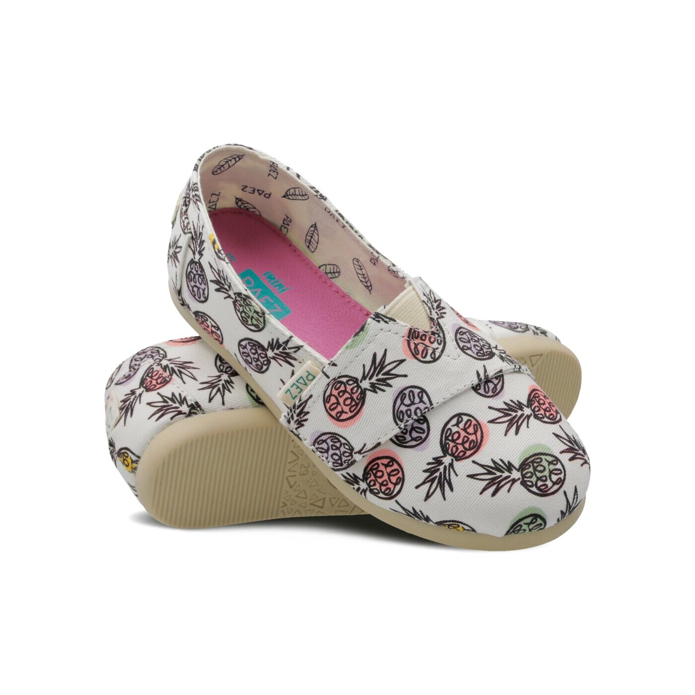 Dziecięce półbuty PAEZ ORIGINAL GUM PINEAPPLES 1930501k0002-100 kolor multicolor