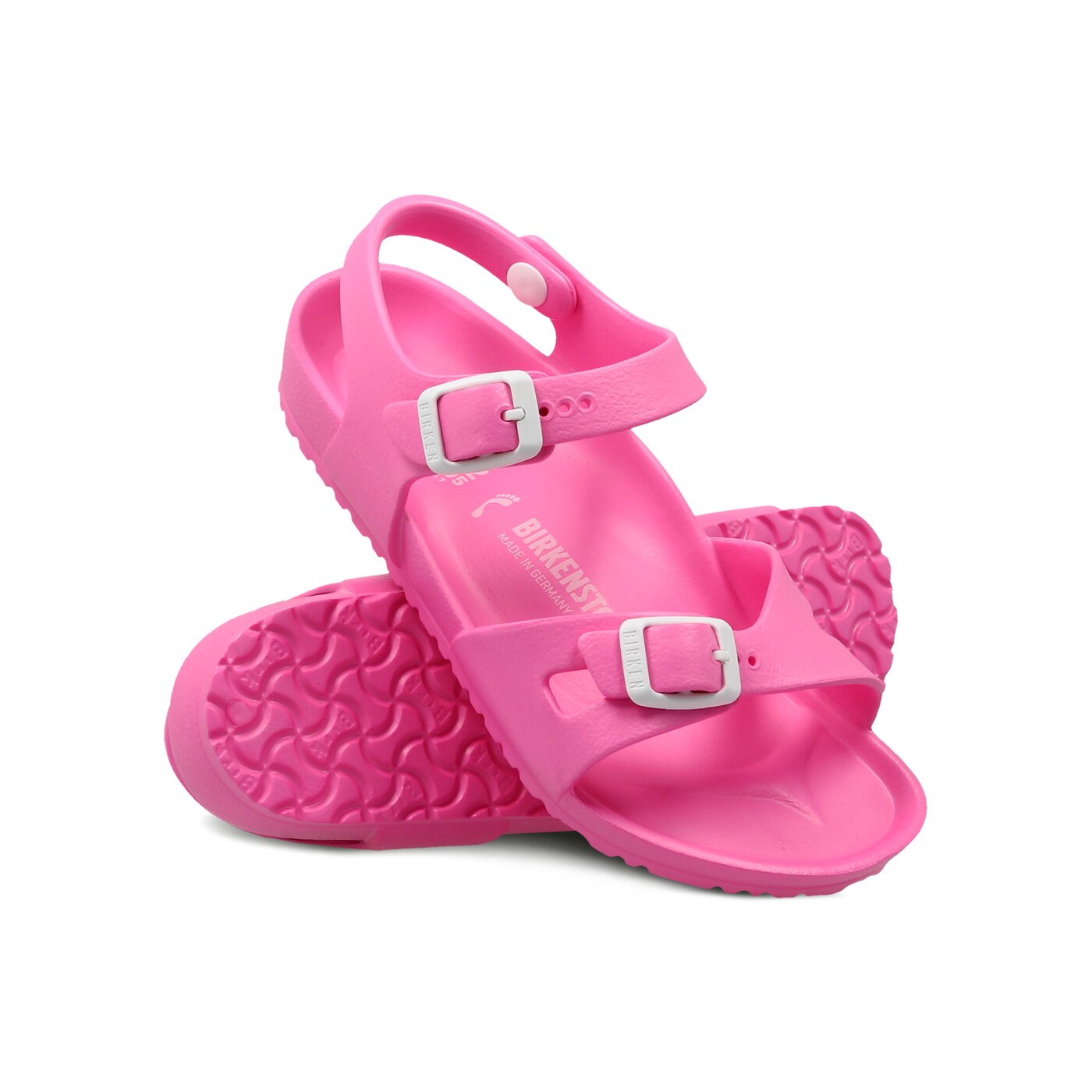 Dziecięce sandały / klapki BIRKENSTOCK RIO KIDS EVA 126163 kolor różowy