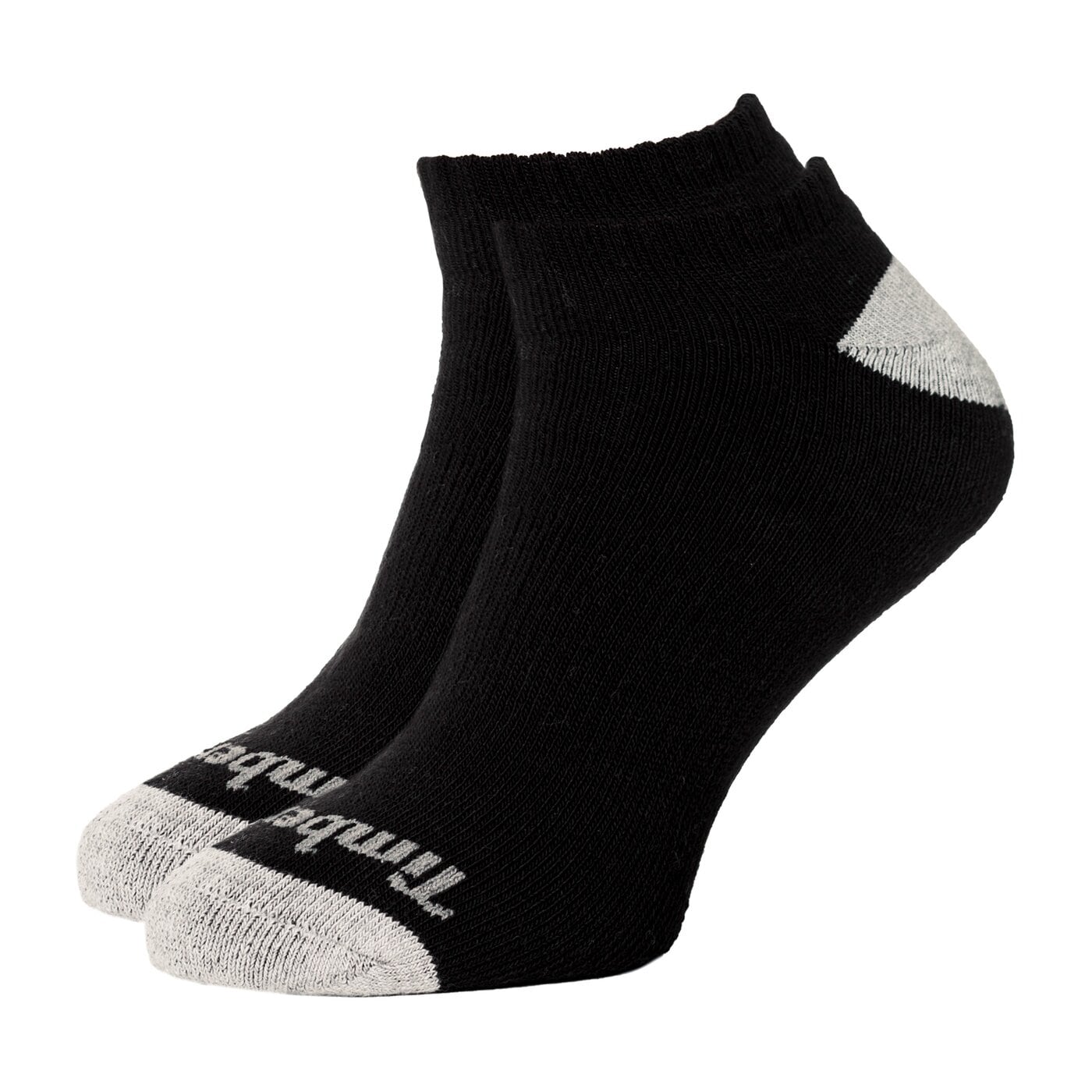 Męskie skarpetki TIMBERLAND SKARPETY 2PP COTTON/POLY BLEND NO SHOW tb0a1ec10011 kolor czarny