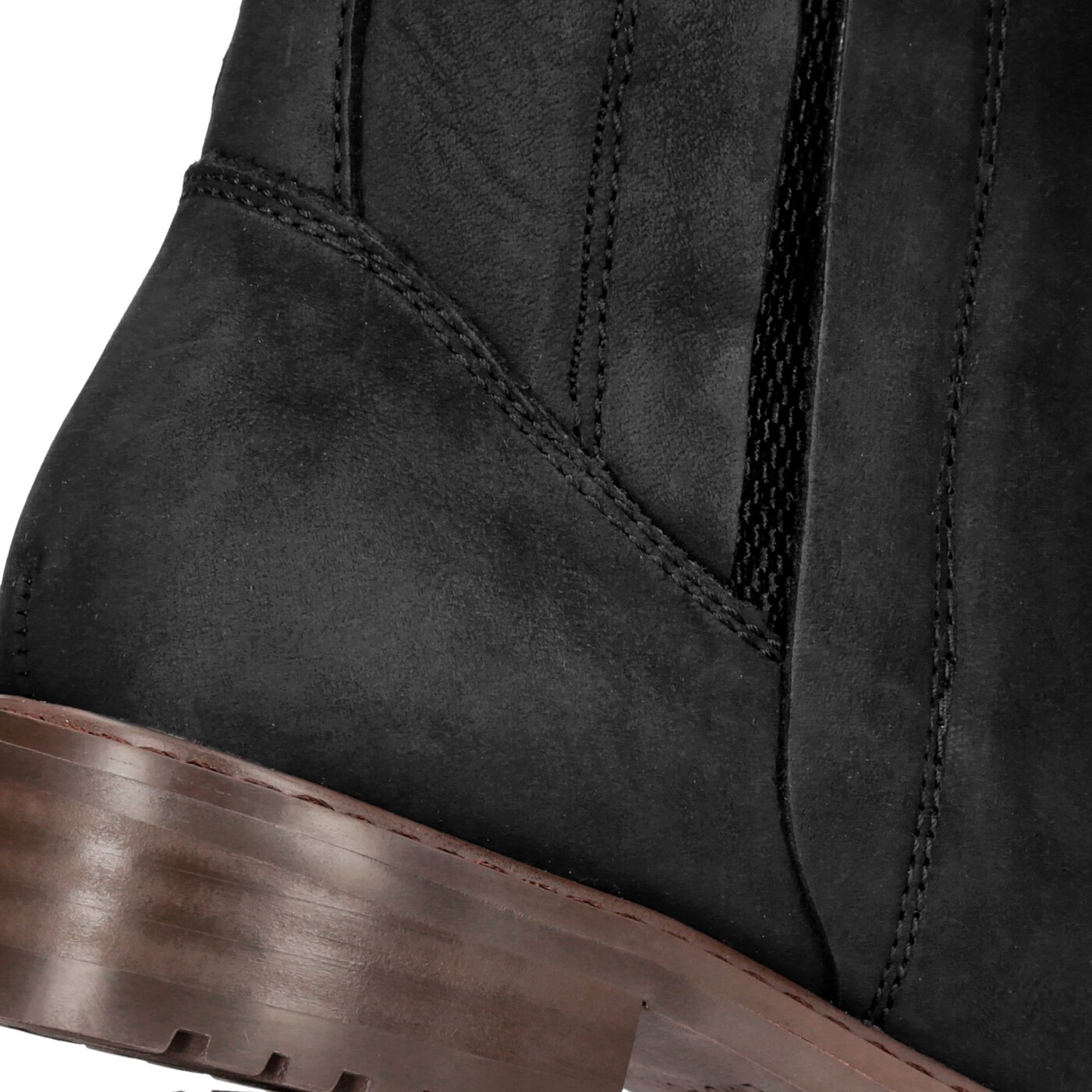 Damskie botki / sztyblety EMU PIONEER LEATHER BLACK w11692black kolor czarny