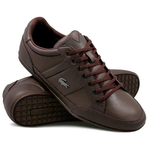 Męskie sneakersy (buty) LACOSTE CHAYMON BL 1 CMA 737cma0094db2 kolor brązowy