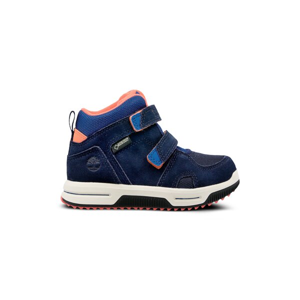 Dziecięce buty outdoor / trekkingowe TIMBERLAND CITY STOMPER MID GTX a1u7k kolor granatowy