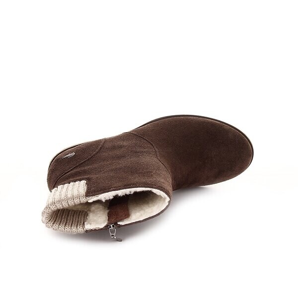 Damskie kozaki LACOSTE LAZARET 724srw3338078 kolor brązowy