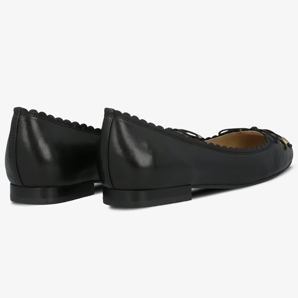 Damskie baleriny (buty) LAUREN RALPH LAUREN GLENNIE 802714739001 kolor czarny