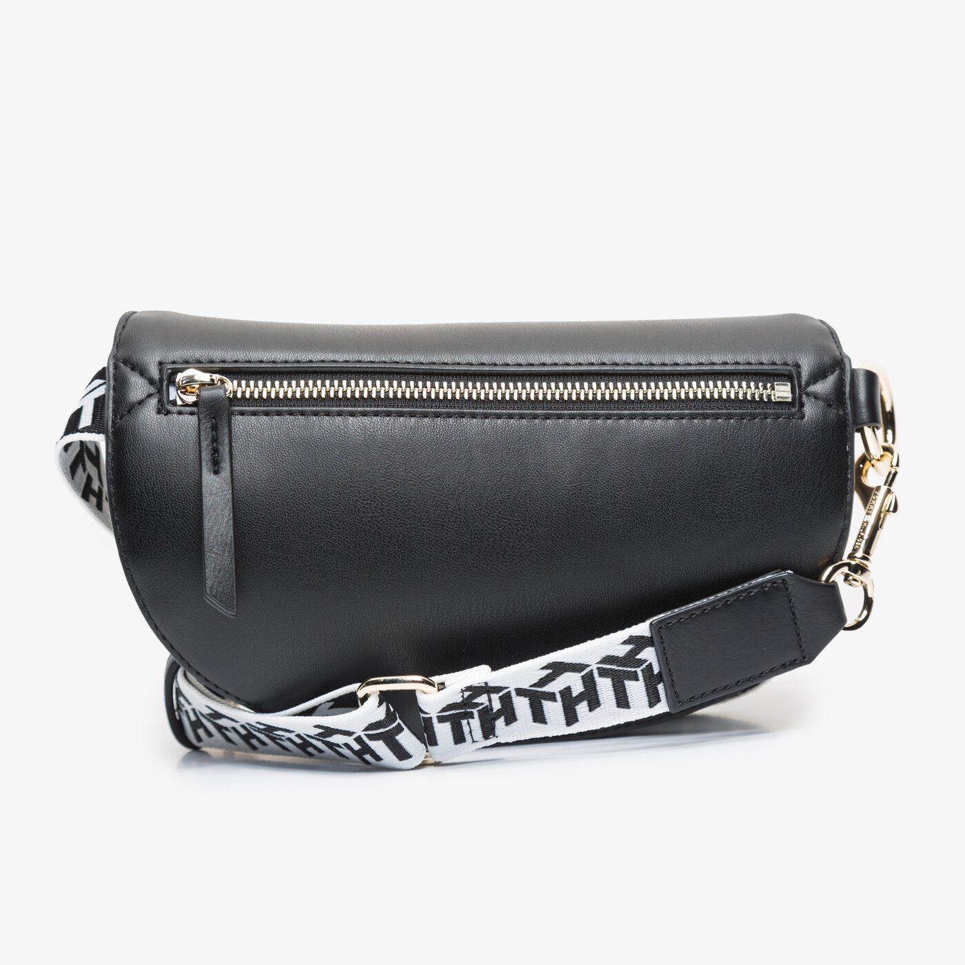 Damska torebka TOMMY HILFIGER TOREBKA ICONIC BUMBAG aw0aw08302bds kolor czarny