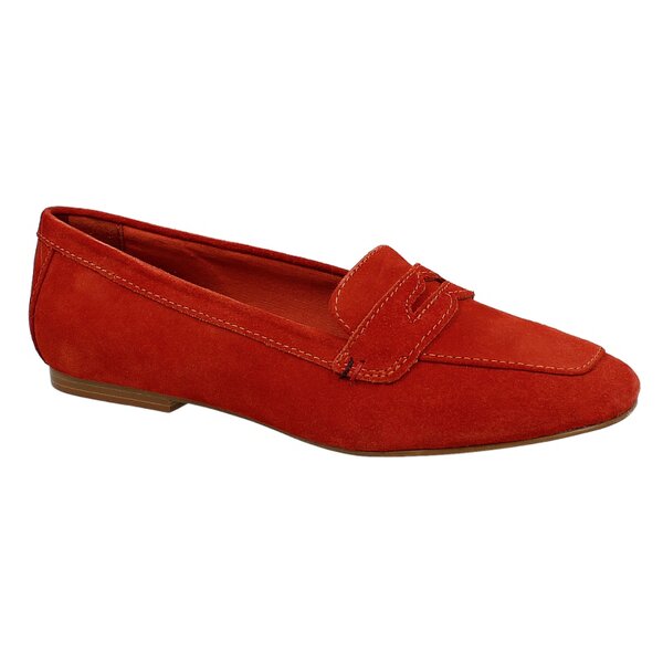 Damskie mokasyny i półbuty TOMMY HILFIGER KIMBERLY 1B  fw56816850630 kolor czerwony