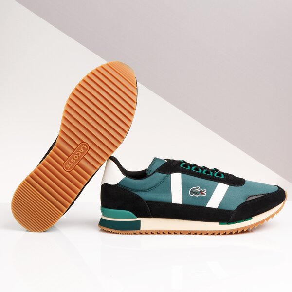 Męskie sneakersy (buty) LACOSTE PARTNER RETRO 319 1 SMA 738sma00061x3 kolor zielony