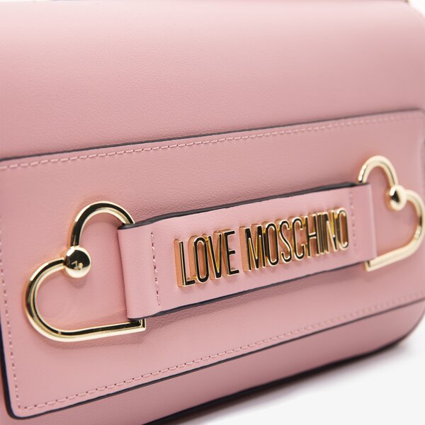 Damska torebka LOVE MOSCHINO TOREBKA LOVE AND MORE jc4270pp0akn0601 kolor różowy