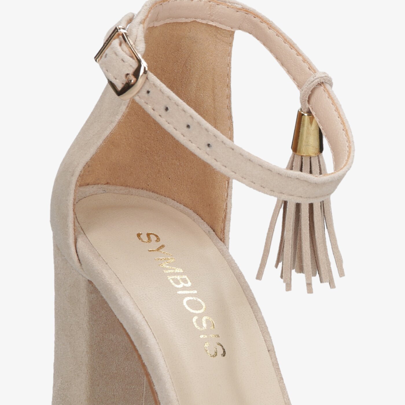 Damskie szpilki / czółenka SYMBIOSIS SANDALS BLANCA syws122002 kolor beżowy