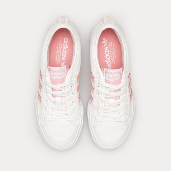 Damskie trampki ADIDAS NIZZA PLATFORM W fz6188 kolor biały