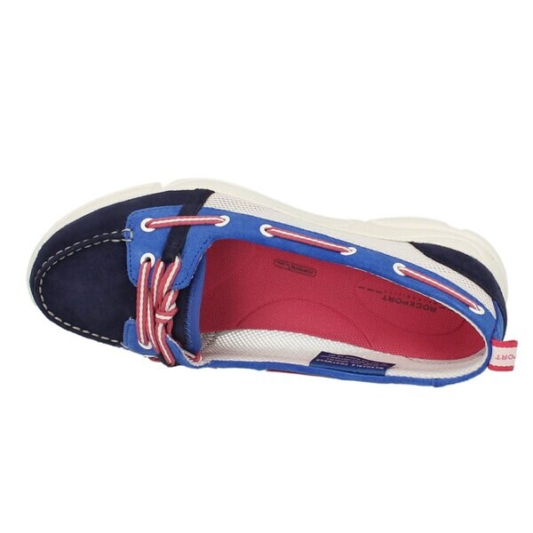 Damskie mokasyny i półbuty ROCKPORT CM BOAT SHOE v77511 kolor granatowy