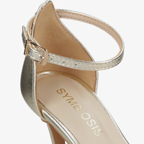 Damskie sandały SYMBIOSIS DANCE ALL NIGHT syws122009 kolor złoty