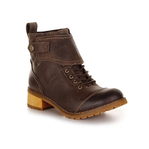 Damskie botki / sztyblety TIMBERLAND EK APLEY CHELSEA WP BOOT 3257r kolor brązowy