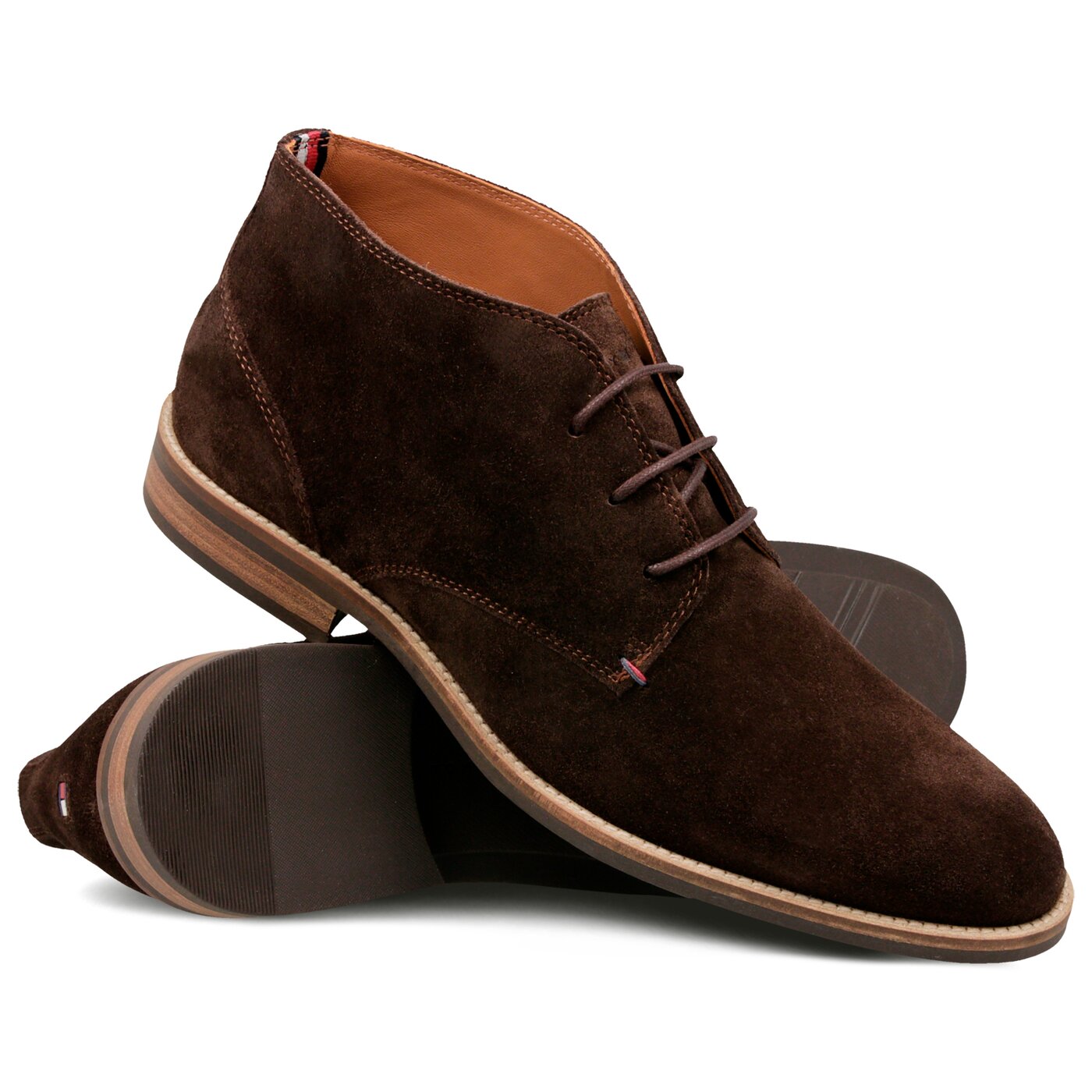 Męskie buty za kostkę TOMMY HILFIGER DAYTONA 2B fm0fm00252212 kolor brązowy