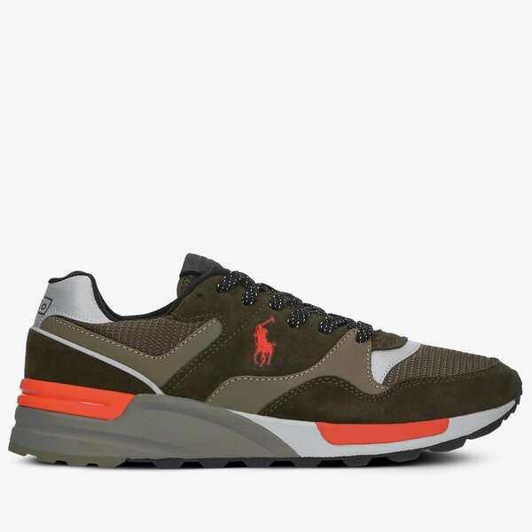 Męskie sneakersy (buty) POLO TRCKSTR PONY SNEAKER ATHLETIC SHOE 809784342001 kolor brązowy