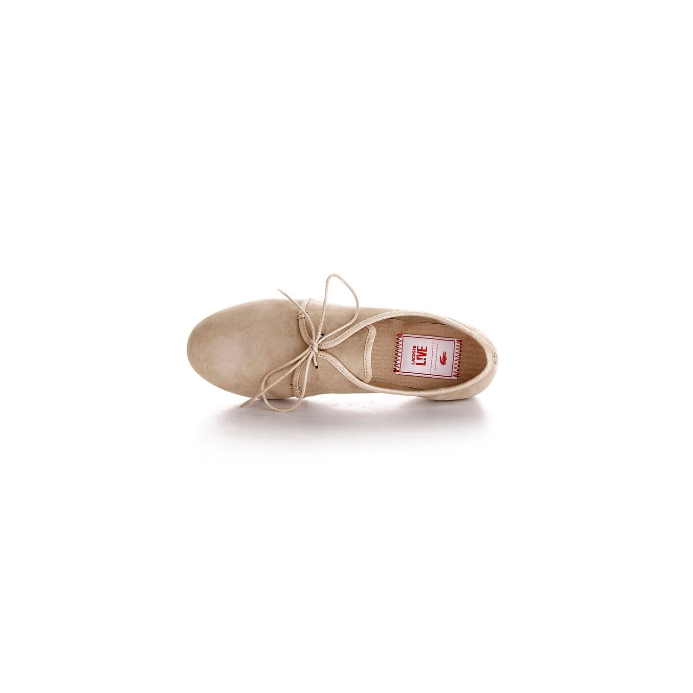 Damskie półbuty LACOSTE TORPEL 725lew2008158 kolor beżowy