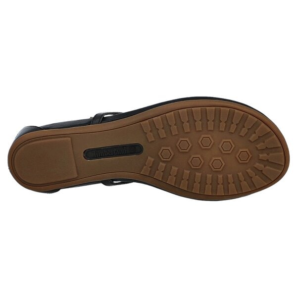 Damskie sandały TIMBERLAND EK HARBORVIEW THONG ANKLE STRAP 8752a kolor czarny