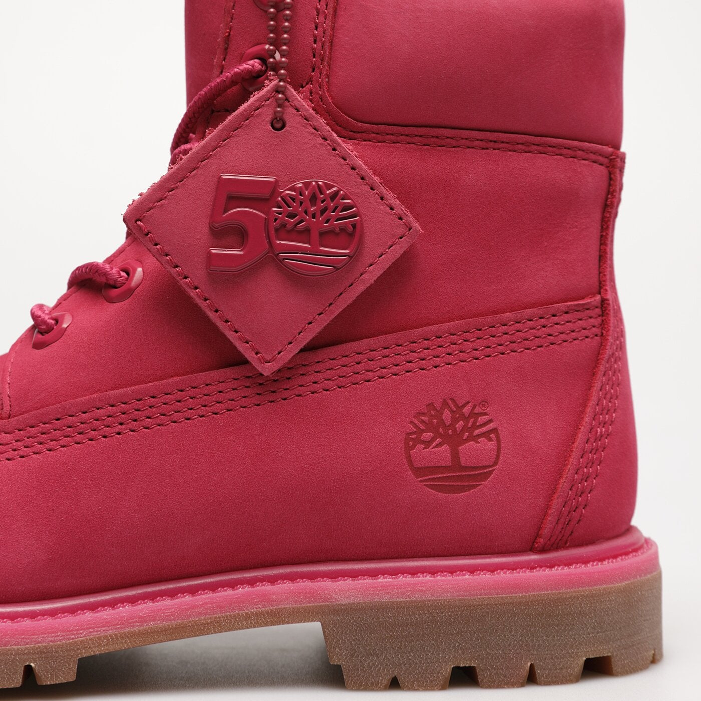 Damskie trapery TIMBERLAND 6IN PREMIUM BOOT - W tb0a2r7ta461 kolor różowy