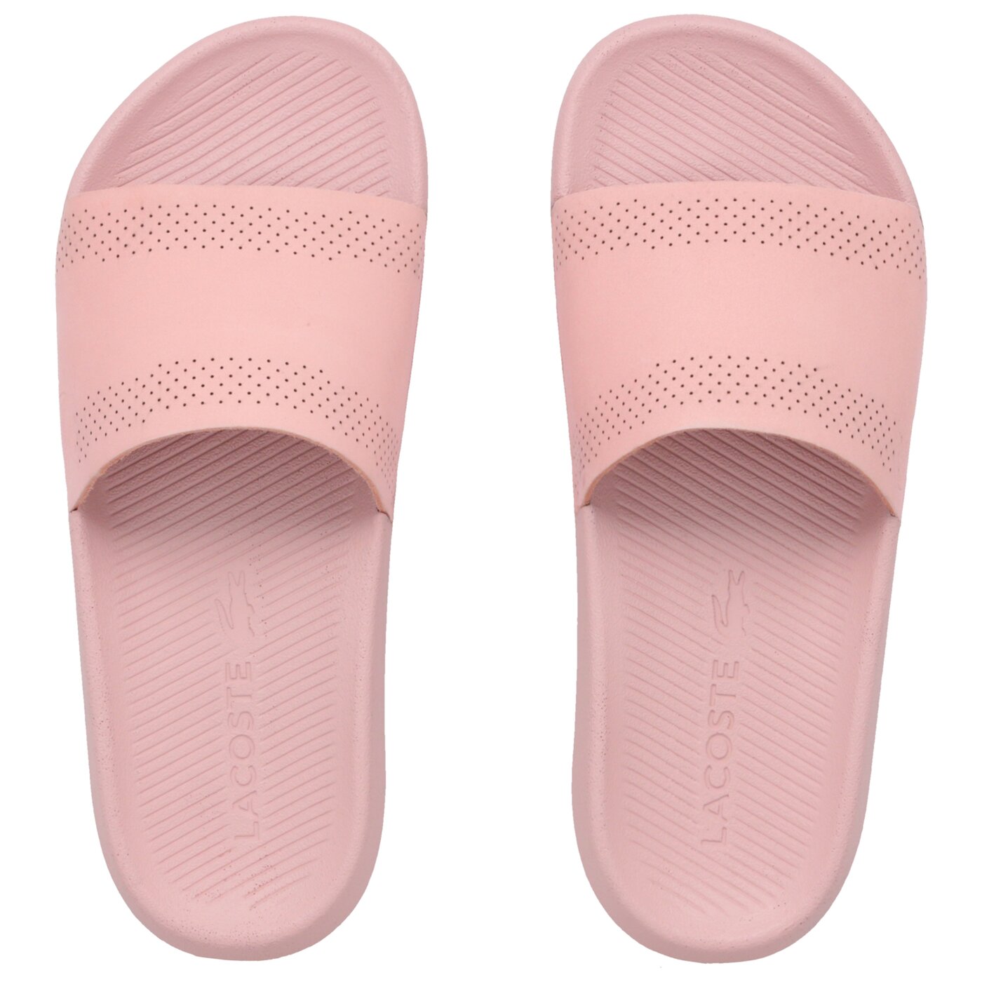 Damskie klapki LACOSTE CROCO SLIDE 119 1 CFA 737cfa0003lp2 kolor różowy
