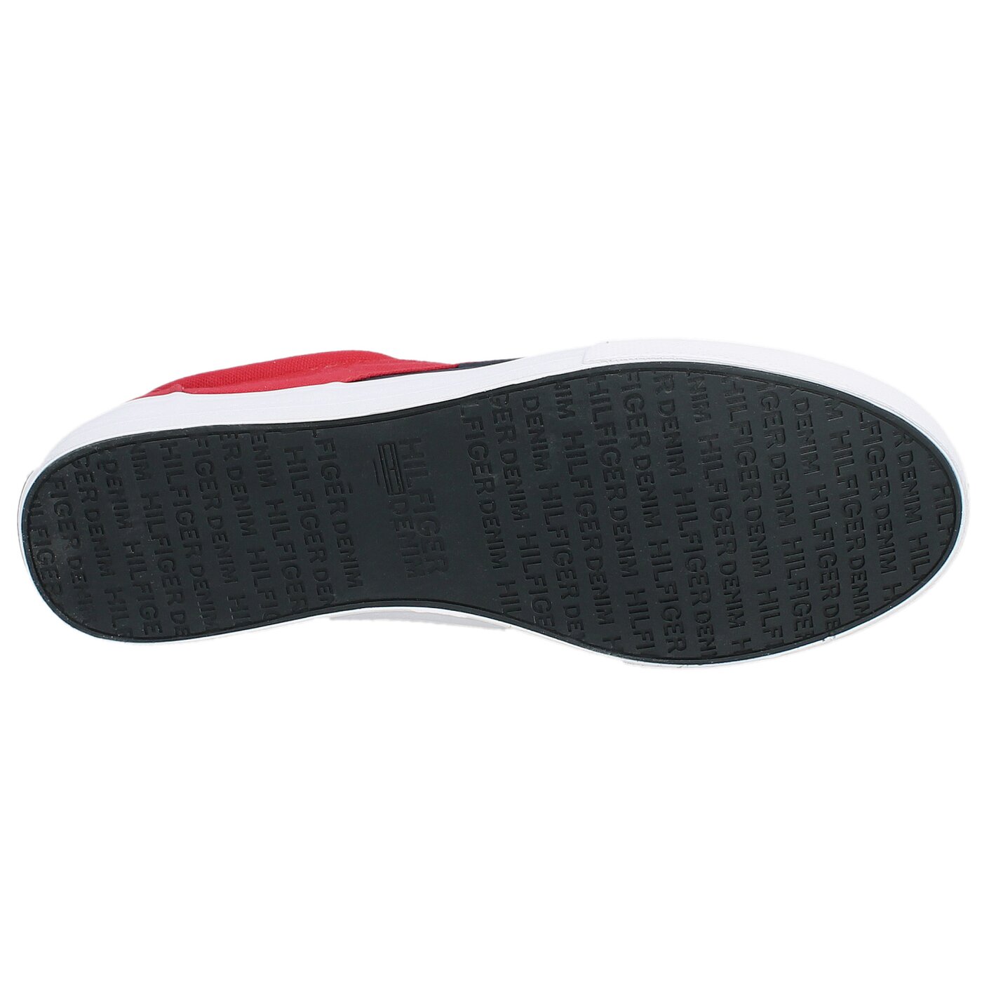 Męskie trampki TOMMY HILFIGER V2385IC 1D1 em56820815156 kolor czerwony