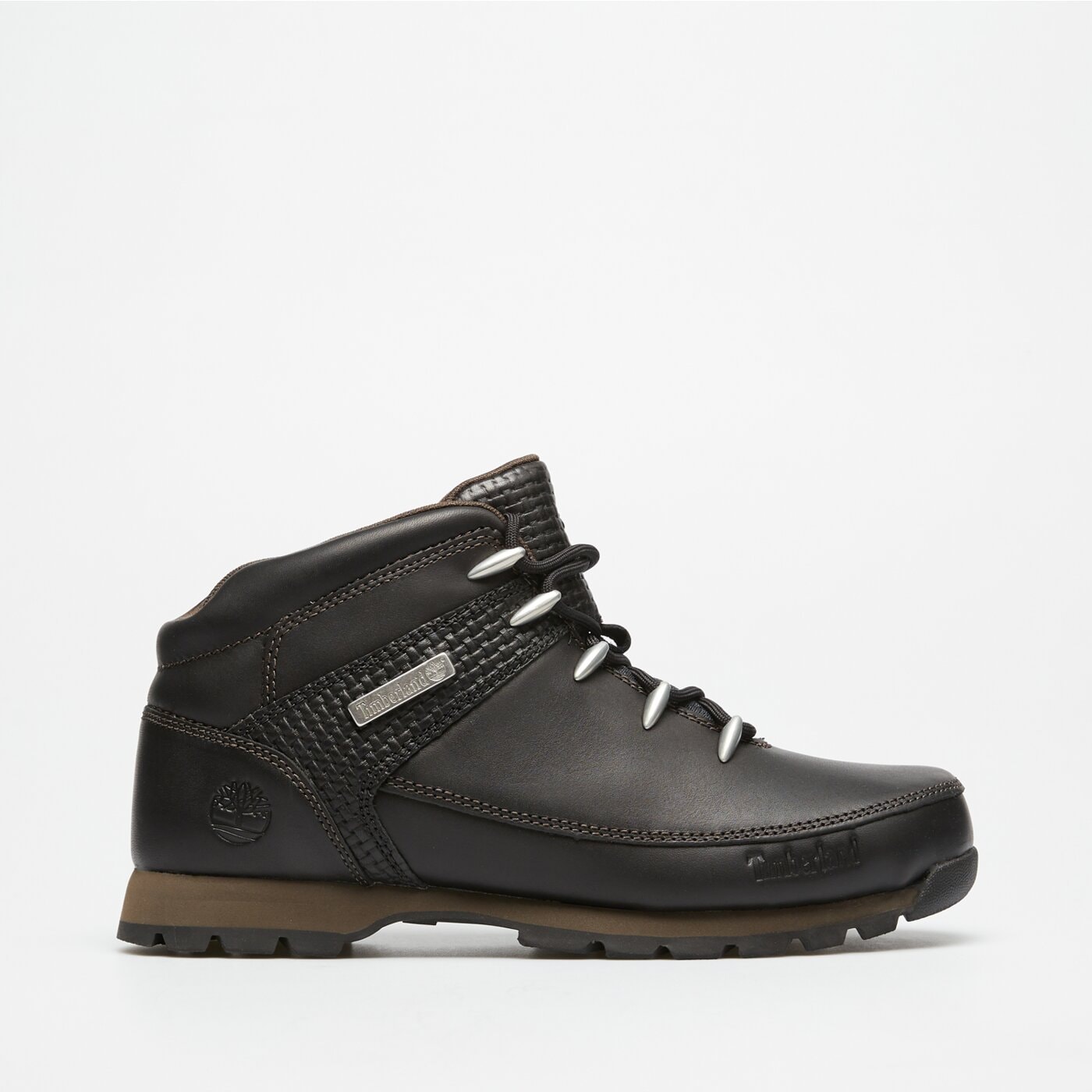 Męskie buty outdoor (trekkingowe) TIMBERLAND EURO SPRINT MID LACE BOOT tb0a2k84a3l1 kolor czarny