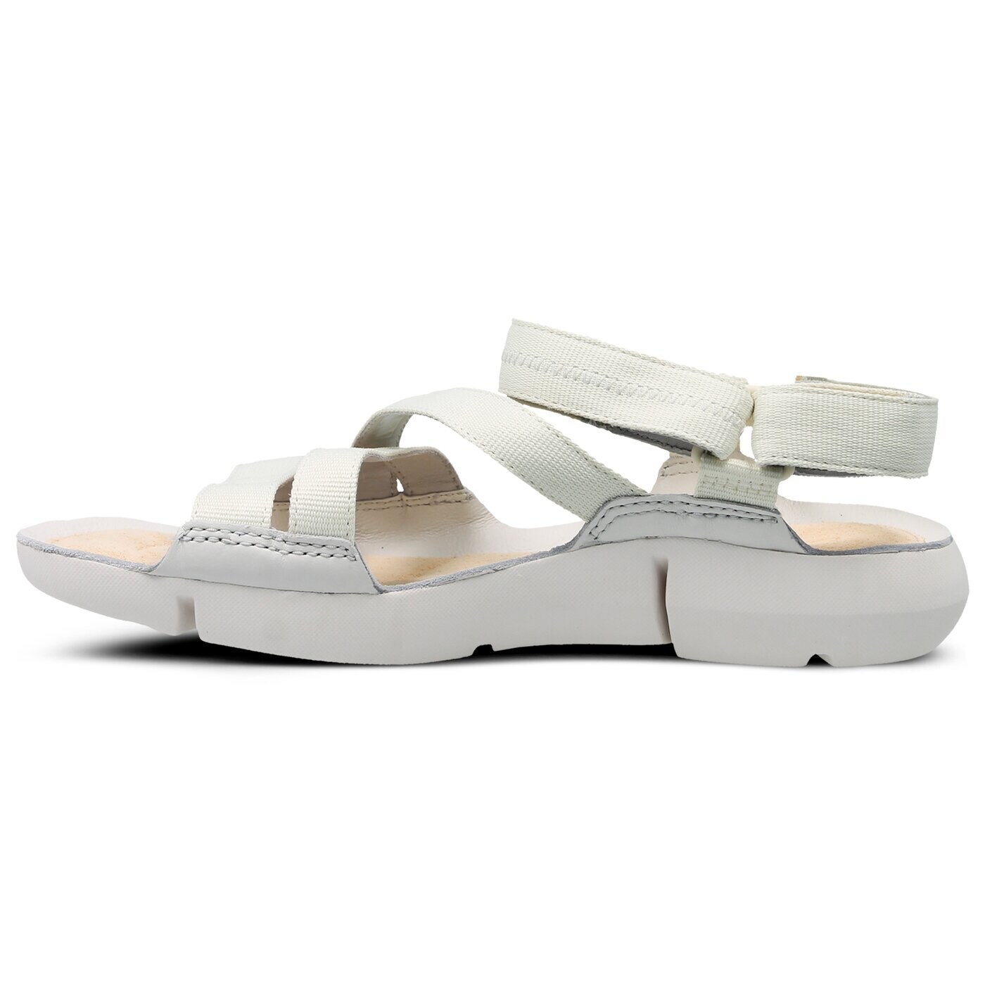 Damskie sandały CLARKS TRI SIENNA 26131112 kolor biały