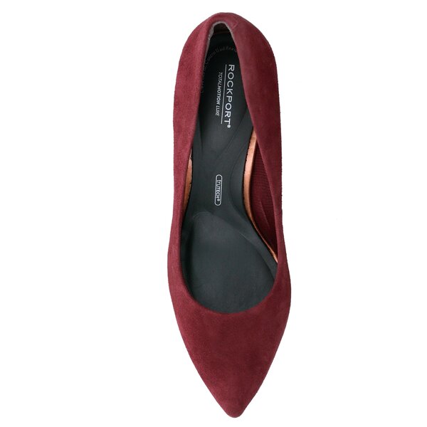 Damskie szpilki / czółenka ROCKPORT TM VALERIE LUXE PUMP cg7825 kolor bordowy
