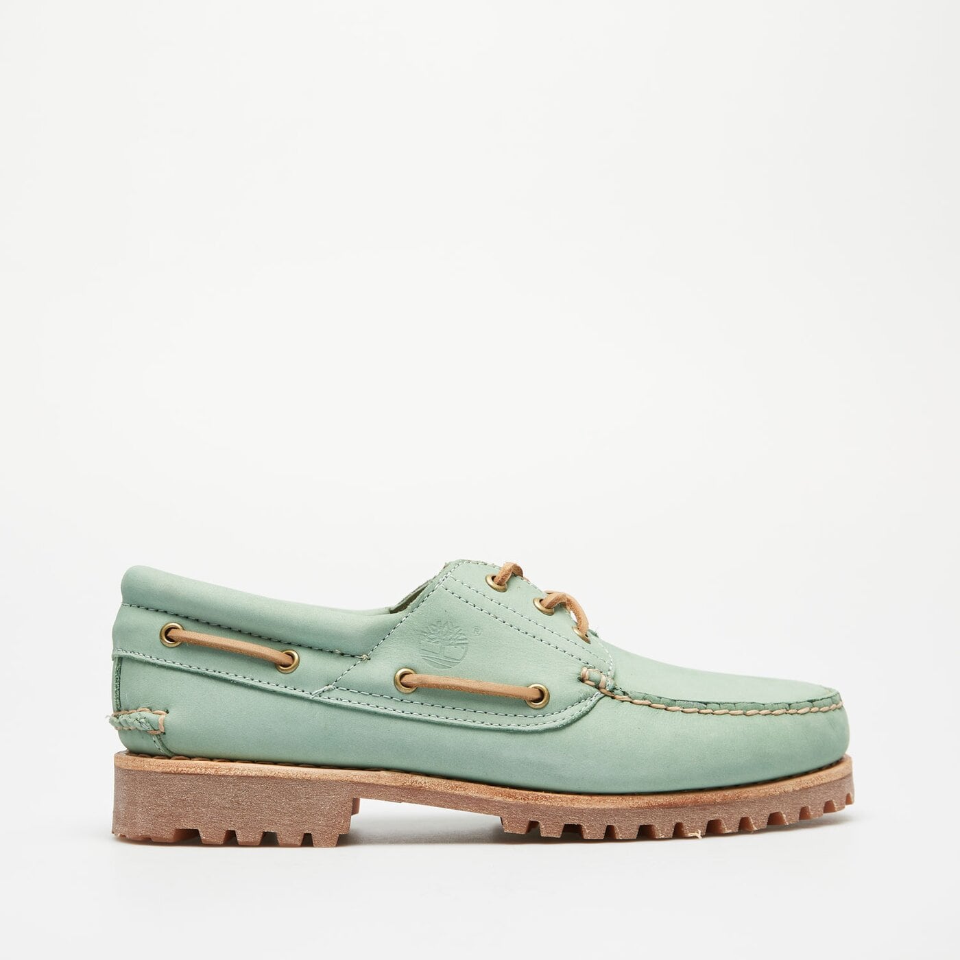 Męskie mokasyny TIMBERLAND AUTHENTIC BOAT SHOE tb0a2pdqes71 kolor zielony