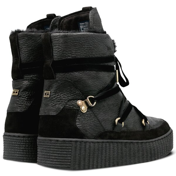 tommy hilfiger cozy warmlined boot