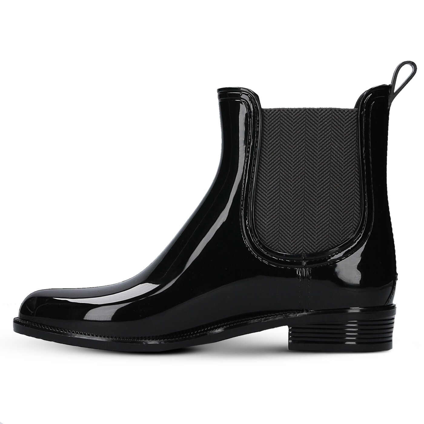 Damskie kalosze (buty gumowe) TOMMY HILFIGER O1285DETTE 6R fw56821556990 kolor czarny