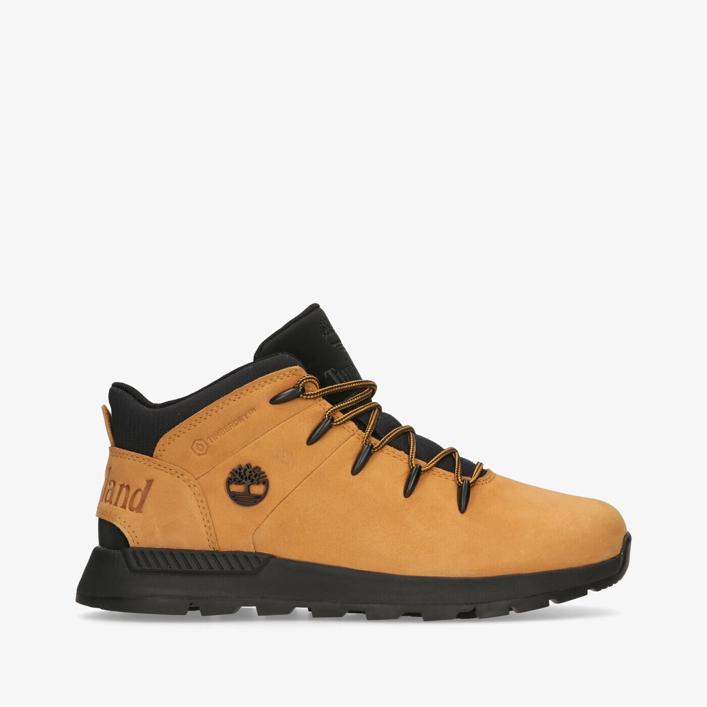 Dziecięce buty outdoor / trekkingowe TIMBERLAND SPRINT TREKKER MID WP tb0a2hrx2311 kolor żółty