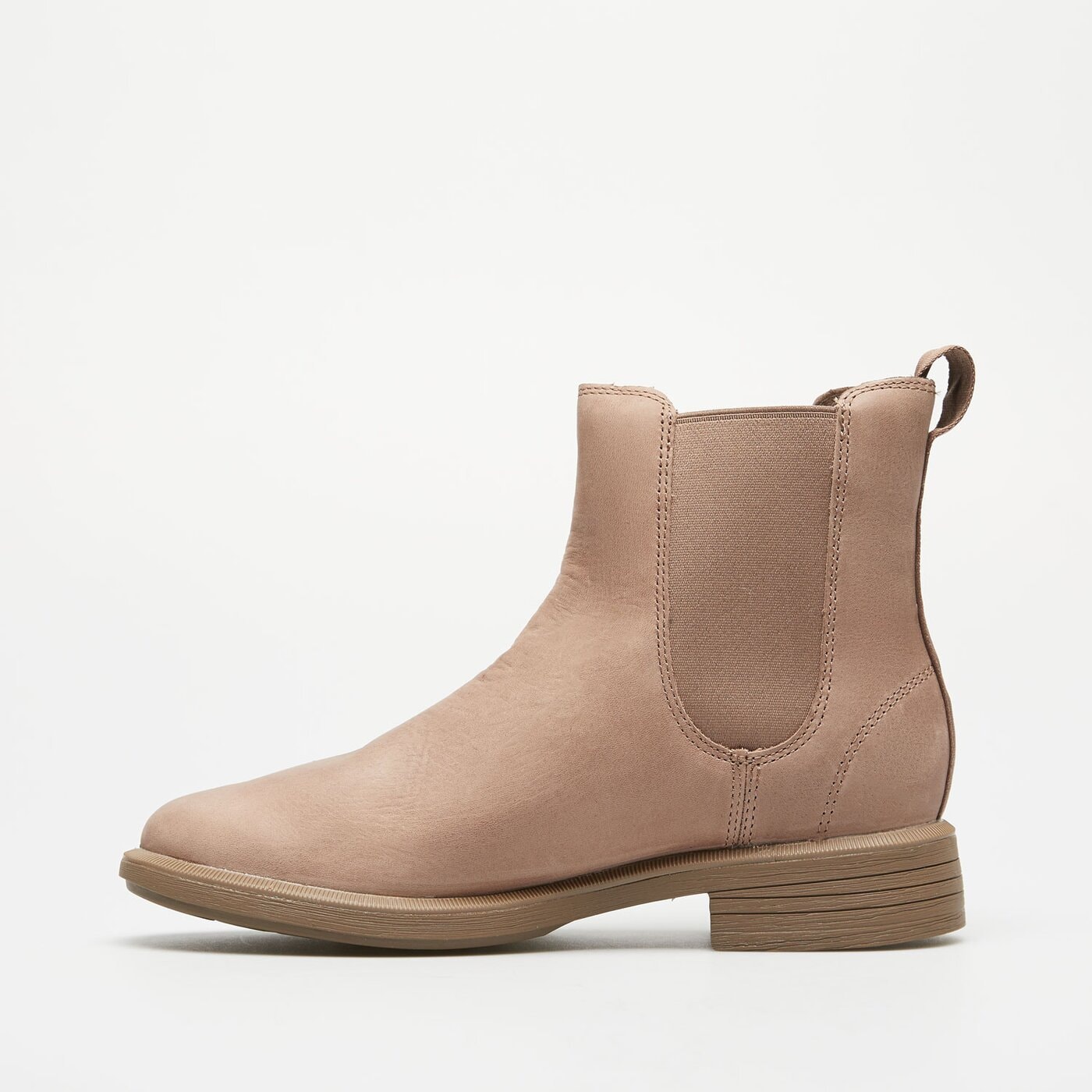 Damskie botki / sztyblety TIMBERLAND VERONA SQUARE MID CHELSEA BOOT tb0a42mjen41 kolor beżowy