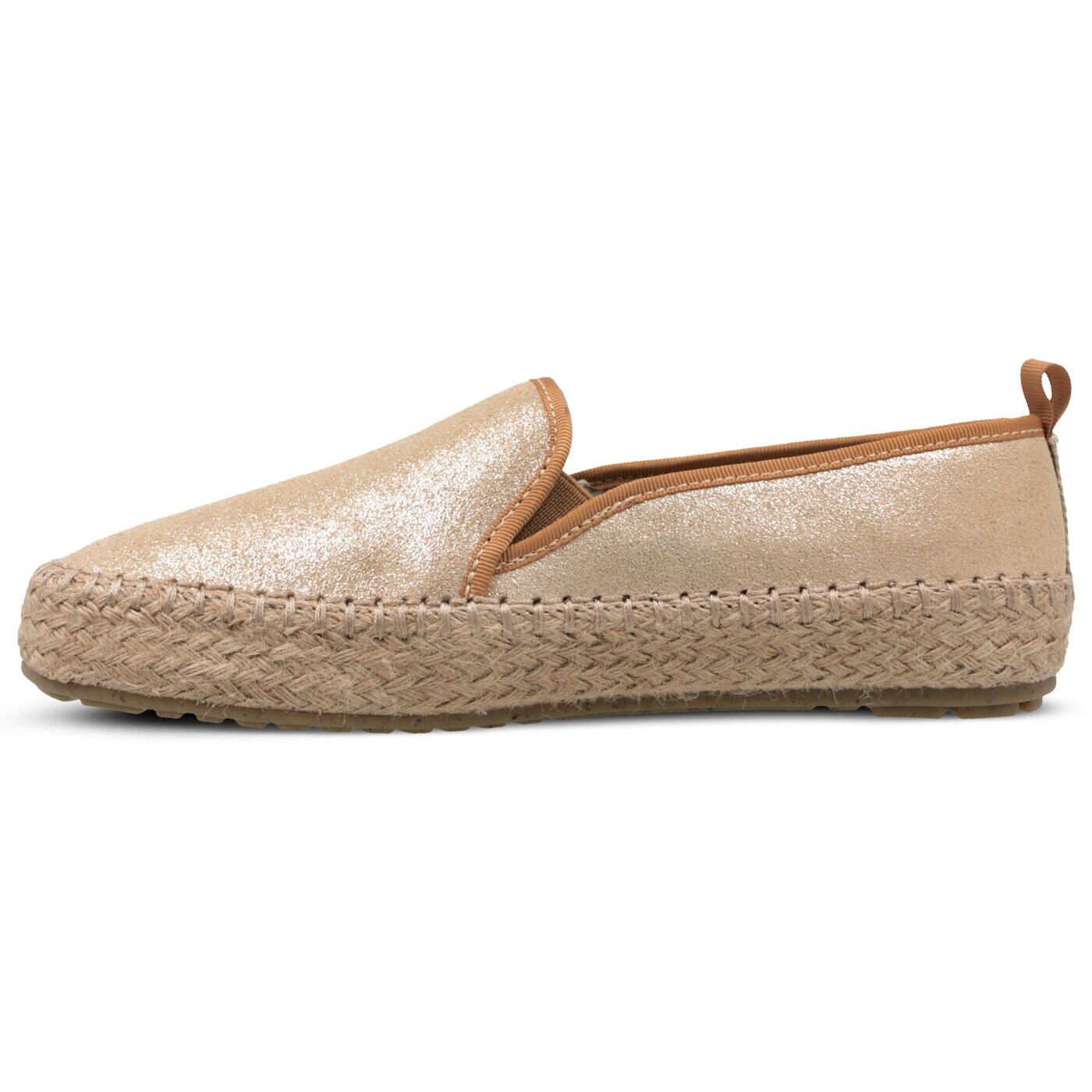 Damskie espadryle EMU GUM METALLIC w11964rosegold kolor złoty