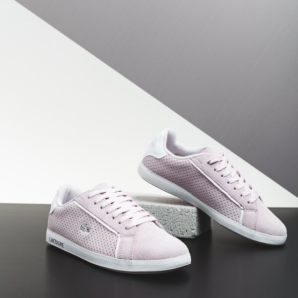 Damskie sneakersy (buty) LACOSTE GRADUATE 119 4 SFA 737sfa0033210 kolor różowy