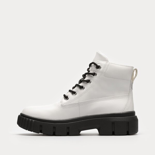 Damskie botki / sztyblety TIMBERLAND GREYFIELD LEATHER BOOT tb0a41zw1001 kolor biały