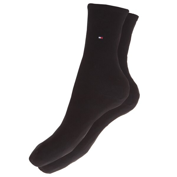 Damskie skarpetki TOMMY HILFIGER SKARPETY CHECK SOCK 2P 443016001200 kolor czarny