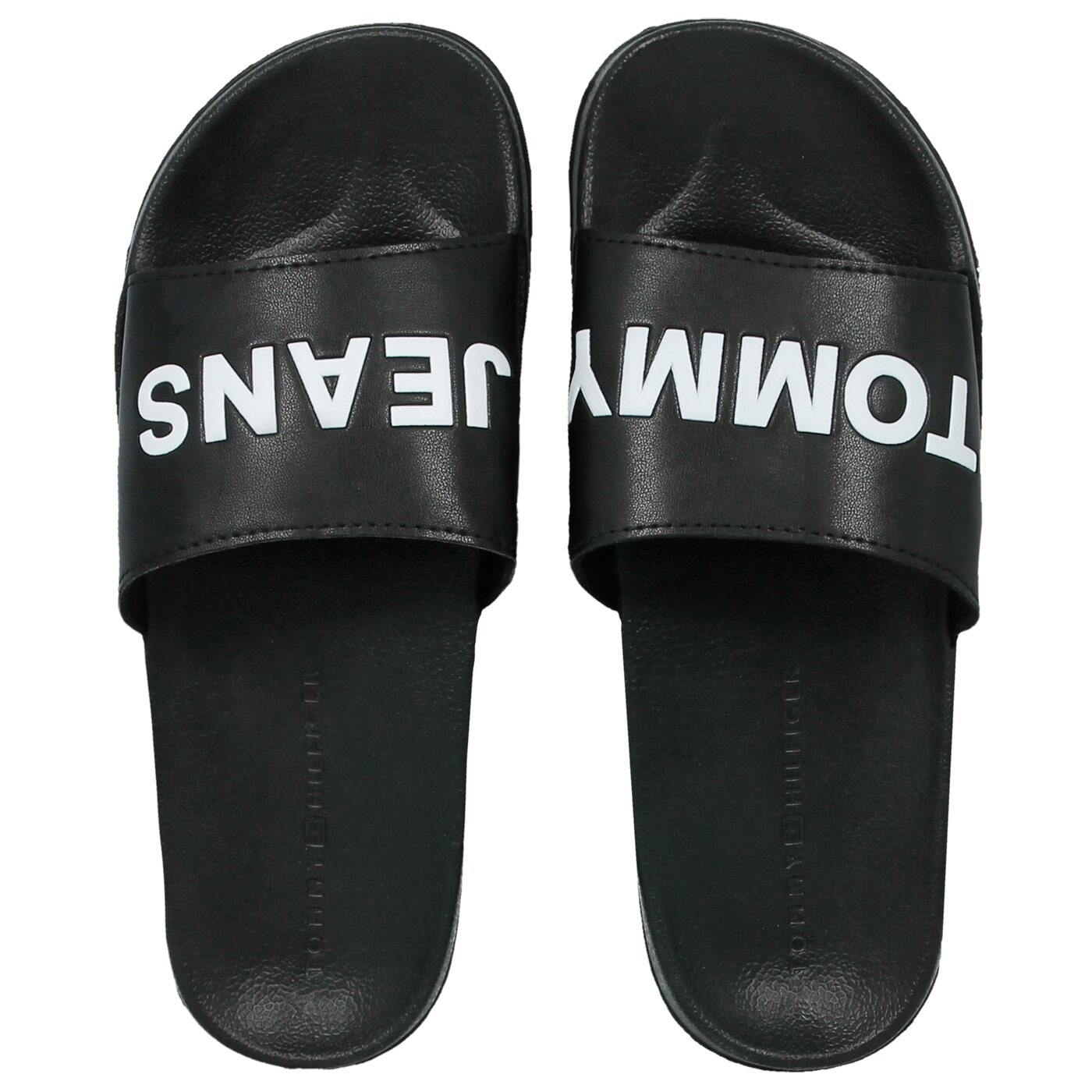 Damskie klapki TOMMY HILFIGER TOMMY JEANS POOL SLIDE en0en00193990 kolor czarny