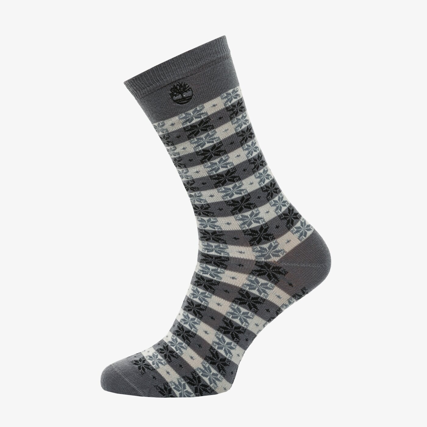 Męskie skarpetki TIMBERLAND SKARPETY 1PP FAIR ISLE BOOT SOCK tb0a1eqa0331 kolor szary