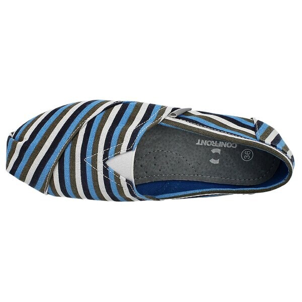 Damskie espadryle CONFRONT LOAFERS STRIPES cfw114004 kolor multicolor