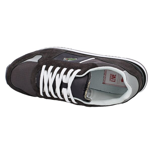 Męskie sneakersy (buty) LACOSTE TRAJET RH  728lem3008248 kolor szary