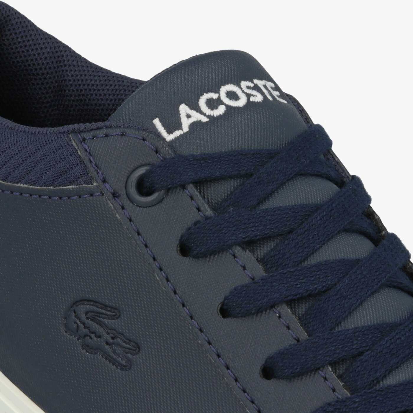 Dziecięce sneakersy (buty) LACOSTE STRAIGHTSET 319 4 CUC 738cuc0021j18 kolor granatowy